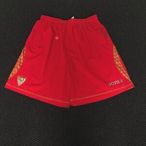 Joma‎ Sevilla FC Soccer Futbol Shorts Red Youth XL Athletic Performance